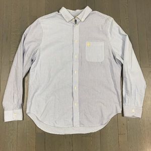 Five Four Mark Mcnairy Striped Oxford Button Down